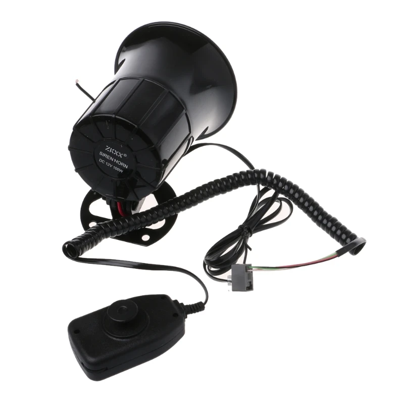 12 В 6 звуков 150 дБ воздушная сирена динамик для авто автомобиля Лодка мегафон с микрофоном авто аксессуары