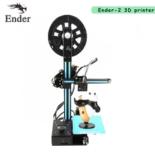 2017 Высокая точность Ender-2 3D комплект принтера DIY машина RepRap Prusa i3 принтер 3D с нитями + очаг + 8 ГБ SD Card + Инструменты
