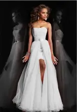 Robe de soirée 2 en 1 avec jupe détachable, tenue de bal, longueur au sol, rose et blanc, nouvelle collection, offre spéciale, livraison gratuite 