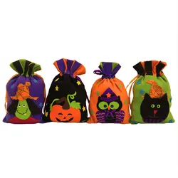 Плюшевый Рюкзак ведьма Хэллоуин Тыква конфеты печенье подарок мешка сумки Хэллоуин украшения рюкзак Игрушечные лошадки для детей
