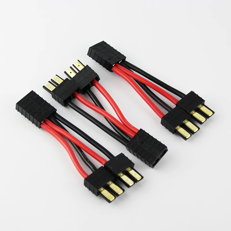 

TRAXXAS/TRX Plug Connector Parallel Cable leads Extension 1 to 2 Adapter for RC Racing