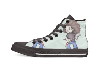 

Plushio Sanchez Casual High Top Canvas shoes sneakers Light Walking Shoes