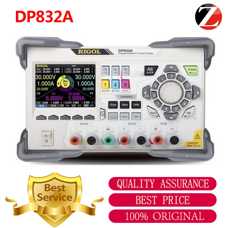 

RIGOL 2019New RIGOL DP832A Programmable Linear DC regulator Power Supply 3 Channels DP832A Supply R&D Iab General Purpose Tester