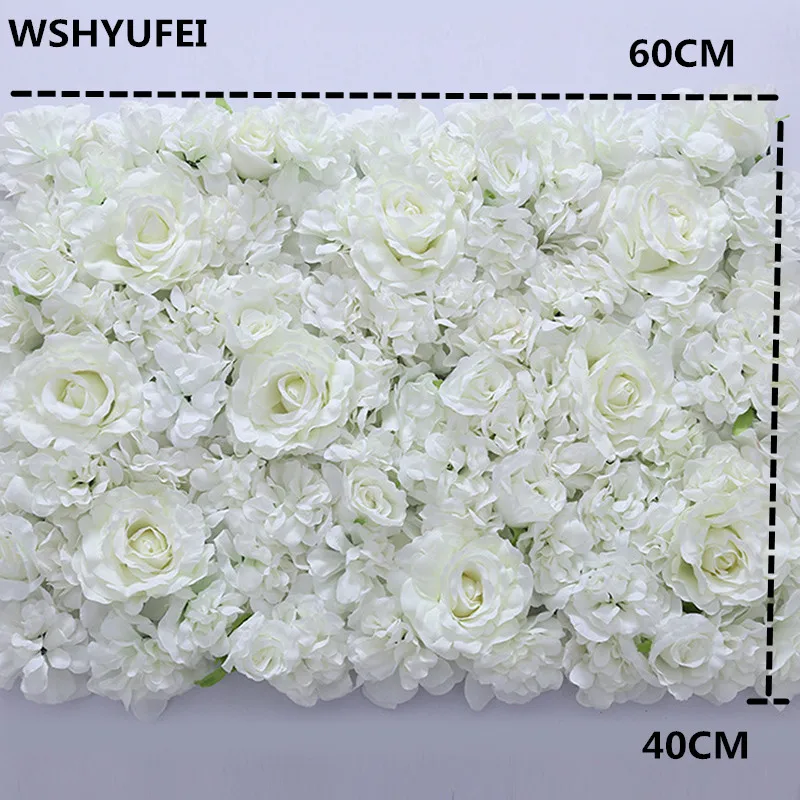 40x60cm Silk Rose Flower Champagne Artificial Flower for Wedding Decoration Flower Wall Romantic Wedding Xmas Backdrop Decor 40x60cm Silk Rose Flower Champagne Artificial Flower for Wedding Decoration Flower Wall Romantic Wedding Xmas Backdrop Decor