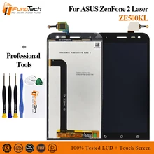 Free Ship 5.0" LCD For ASUS Zenfone 2 Laser ZE500KL LCD Display Touch Screen with Frame Digitizer Assembly For ASUS ZE500KL LCD