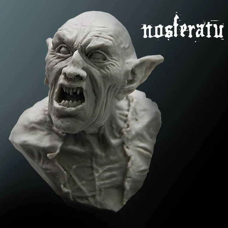 

1:12 Resin Figure Bust Model Nosferatu Vampire Sci-fi X132
