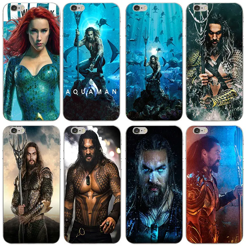 Мягкий прозрачный чехол для телефона Aquaman King Of Atlantis чехла iPhone 5S 4 4S 5 SE 5C X XR XS Max 6 6S 7 8