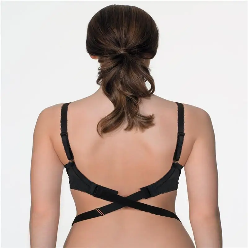 3PCS / LOT Trendy Lady Low Back Bra Straps Lntimates Accessories Bra Extend Straps For Party