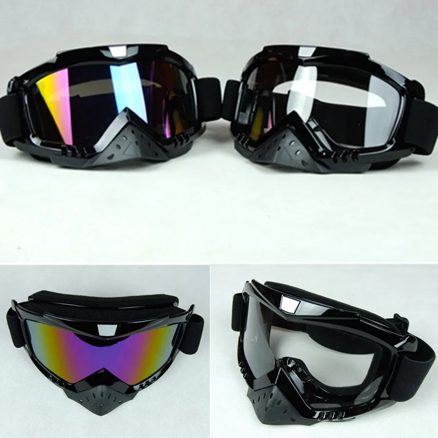 Vcoros MOTOCROSS Helmet Goggles Open face motorcycle Goggles glasses