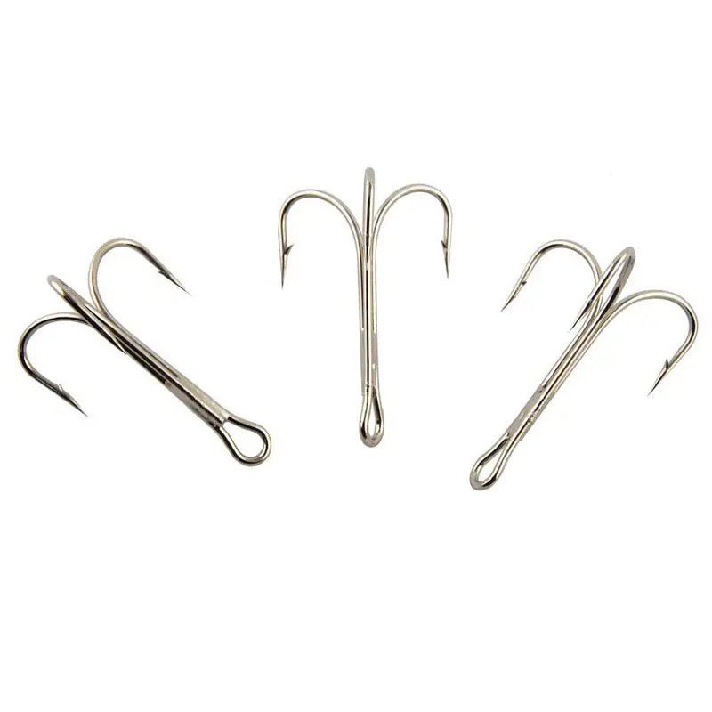 20pcs/lot Sea Fishing Hook Super Strong 3551 Sharpened Treble 10/0 Big Game Saltwater Fish Hooks|hook|hook wallhook button |