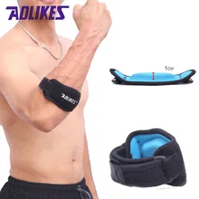 AOLIKES 1 шт. локоть для фитнеса коврик для тенниса бадминтона кодеры для мышц под давлением Защитная Регулируемая Мужская и женская спортивная безопасность