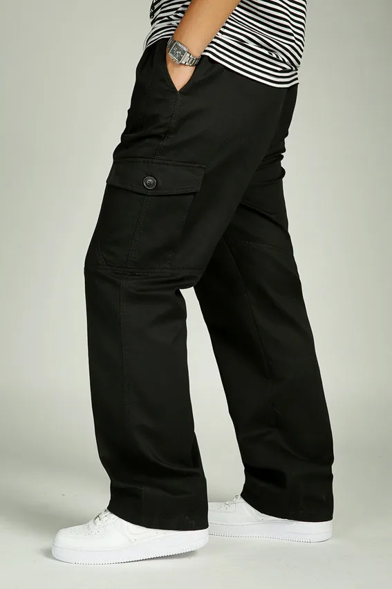 Зимние мужские брюки-карго больших размеров 4XL 5XL 6XL, мужские повседневные армейские зеленые тактические мужские штаны серого цвета