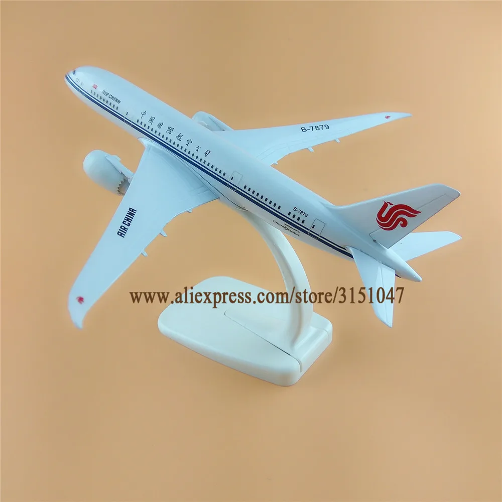 

20cm AIR China Airlines Boeing 787 B787 Airways Airplane Model Alloy Metal Model Plane Diecast Aircraft