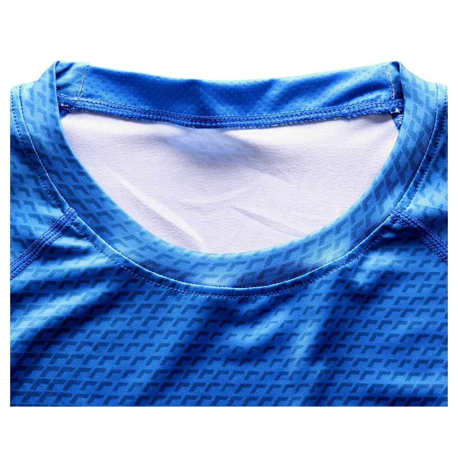 Мужская Высококачественная быстросохнущая Спортивная футболка с животным рисунком Длинные рукава трико-рубашка для фитнеса удобные быстросохнущие виды спорта