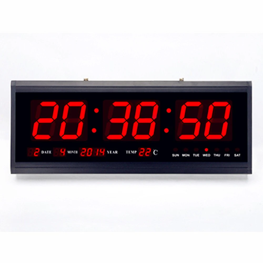 digital desktop clock and calendar