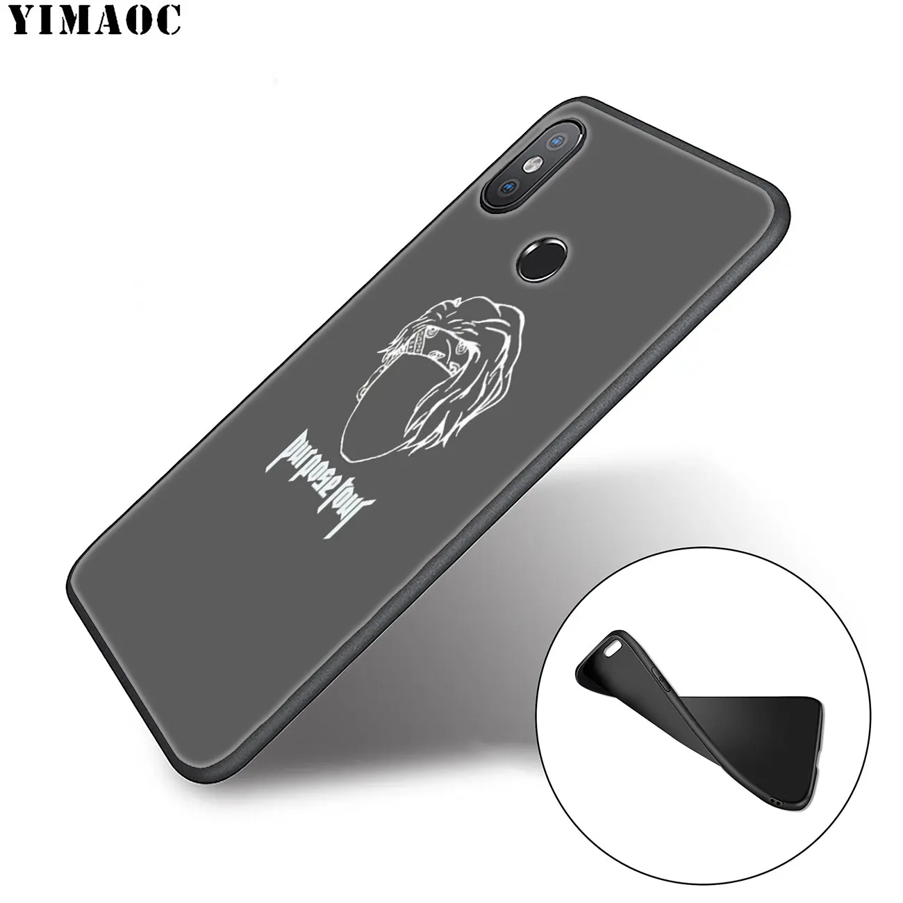 YIMAOC Justin Bieber 1994 Soft Silicone Phone Case for Xiaomi Redmi 6A 5A Note 7 4 4X 5 Plus 6 Pro Mi Plus Black TPU Cover