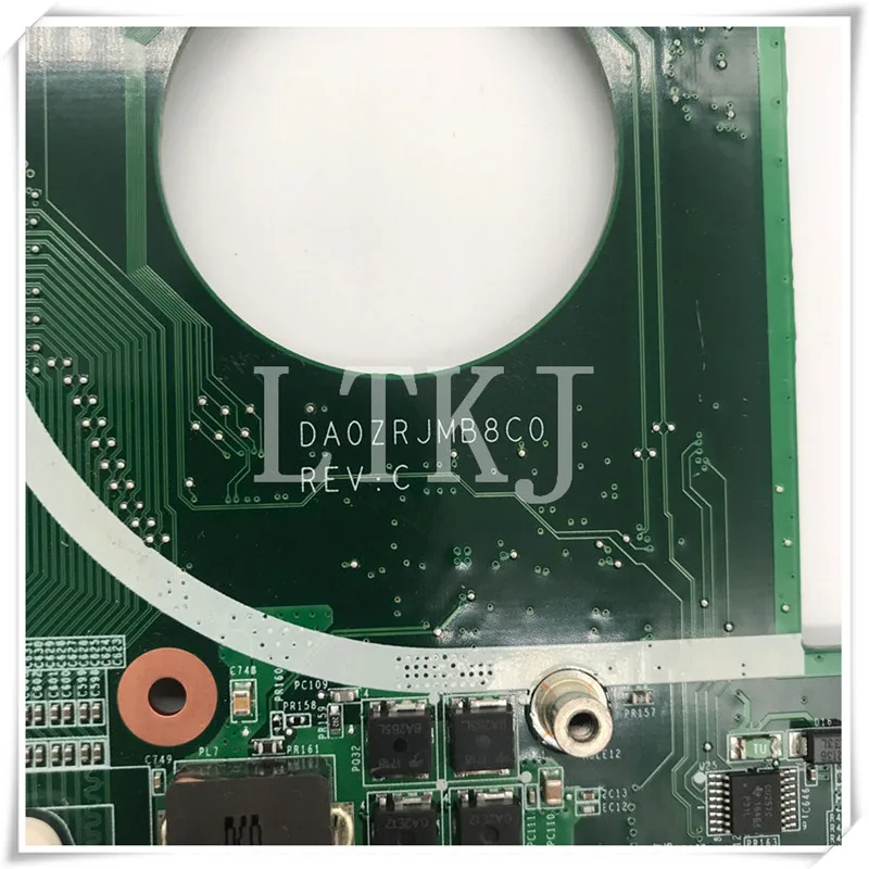 Бесплатная доставка материнской платы для ноутбука 5760 DA0ZRJMB8C0 HM65 DDR3 100% полностью