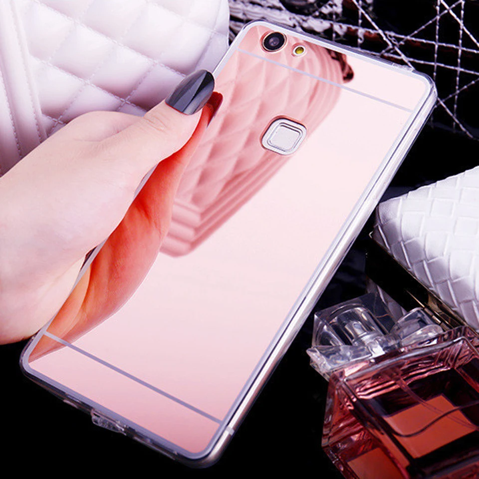 Зеркальный ТПУ чехол для Huawei P10 Lite P20 P30 Pro Mate 20 10 Nova 3 4 Honor 9 8 8X Y6 Prime Y7 2018 Play P Smart Cover