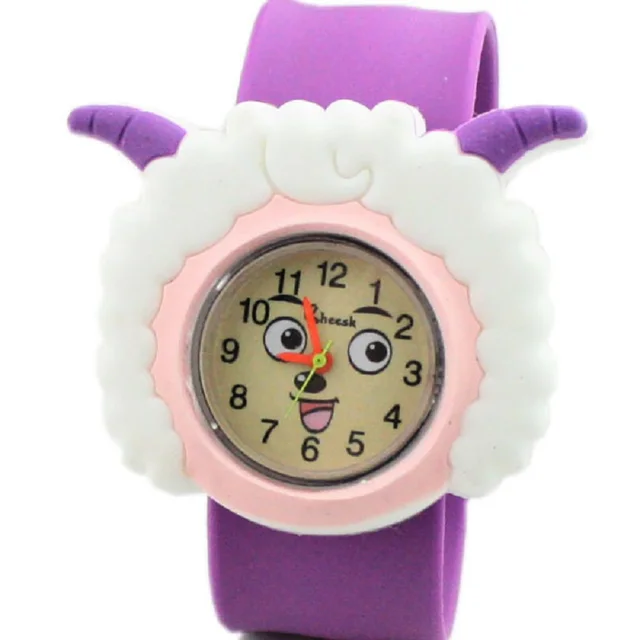 2018 new hot cake cute sheep pattern student birthday gift silicone watch cartoo 2018 new hot cake cute sheep pattern student birthday gift silicone watch cartoo