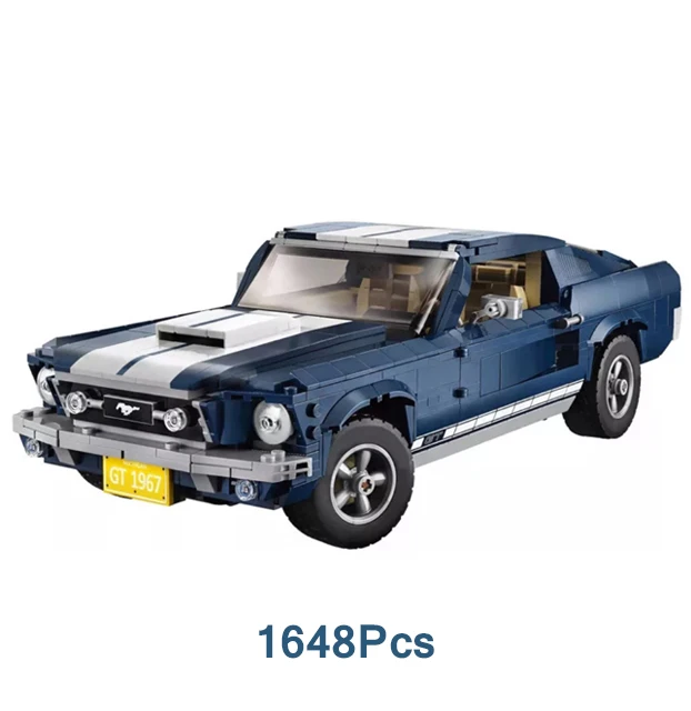 21047 Technic игрушки серии совместимы с MOC 10265 Mustang автомобиль набор строительные блоки кирпичи автомобиль игрушки Дети Рождественские подарки - Цвет: GT1967 Nobox