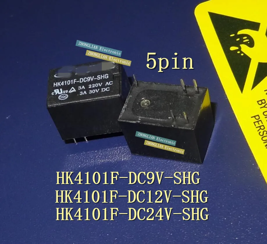 1pcs/lot Relay Hk4101fdc9vshg 5 Pin 3a Open And Close Relay 9v Hk4101fdc12vshg Hk4101fdc24v