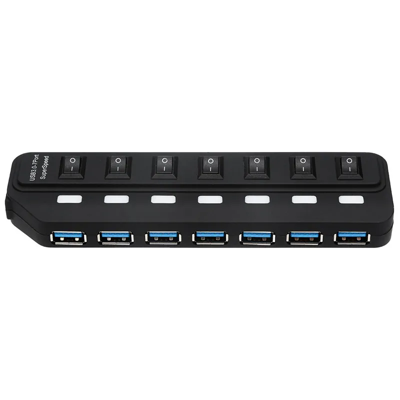 Ecosin2 USB концентраторы usb концентратор 3 0 с адаптером питания 7 портов