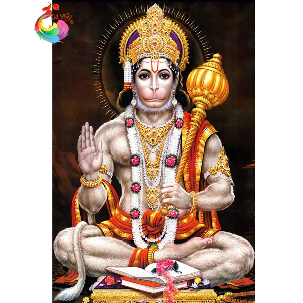 

5d Diy Diamond painting kits stone home Decoration cross stitch kits diamond embroidery Religion Monkey God decoration para casa