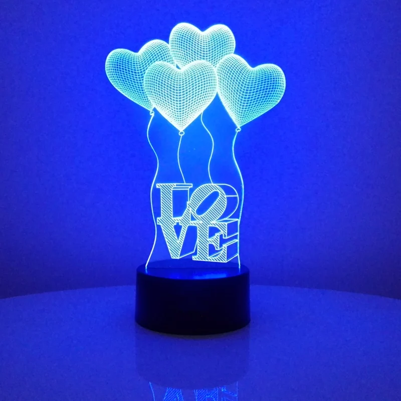 love 3D night light 800