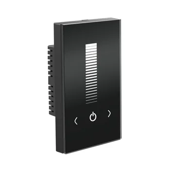 

Wall Touch Glass Panel LED Dimmer Switch Brightness Controller DC 12-24V for Single Color LED Light Lamp