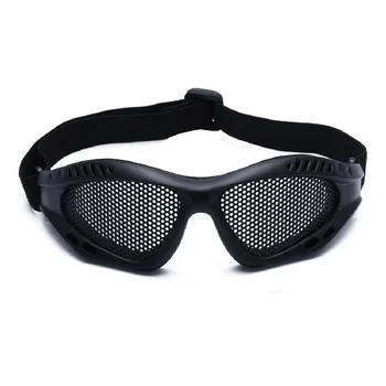 

Outdoor Eye Protection Comfortable Airsoft Safety Tactical Glasses Goggles Anti Fog With Metal Mesh