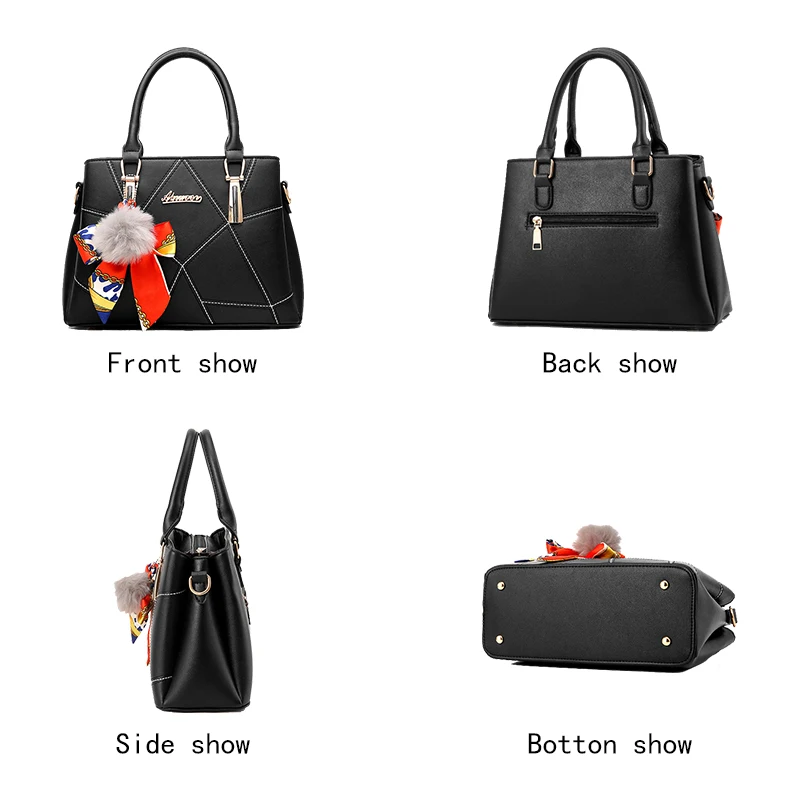 امرأة حقيبة 2018 الإناث عارضة حقائب كتف جودة أعلى مقبض حمل حقيبة بو الجلود حقيبة يد كروس الأزياء حقيبة ساعي bolsas