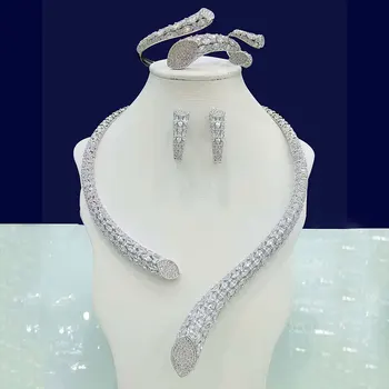 

GODKI Luxury Cubic Zirconia Nigerian Jewelry sets For Women wedding Indian DUBAI Bridal Jewelry Sets parure bijoux femme