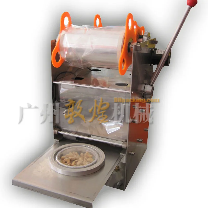 manual plastic cup sealing machine, LD804,fast food box sealing,plastic