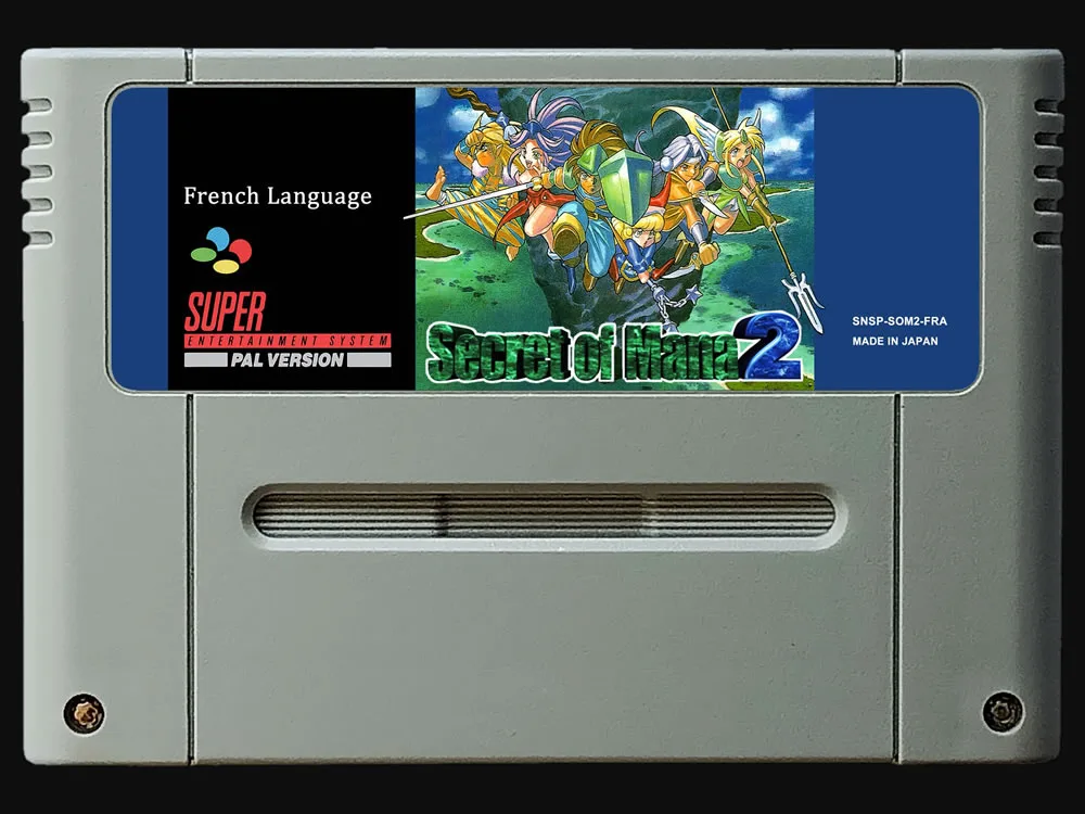 16 бит игры ** SEIKEN DENSETSU 3 Secret of Mana 2 (Французская версия PAL! Французский язык!)|Игры для