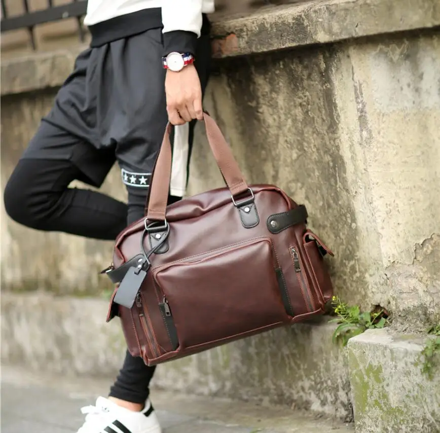 الكورية جديد الاتجاه الرجعية الرجال عالية الجودة ملف الكمبيوتر حمل عارضة الكتف Crossbody حقيبة حقائب مكتبية