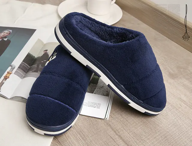 High Quality Women Men Spa Slipper Comfort Velvet With Soft Fleece Outside Stitching Tpr Sole Memory Foam Slipper (1)