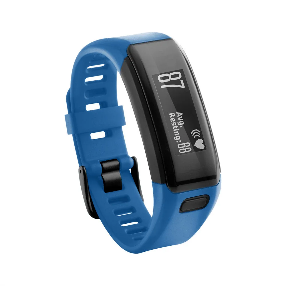 Replacement Soft Silicone Bracelet Strap WristBand for Garmin Vivosmart HR