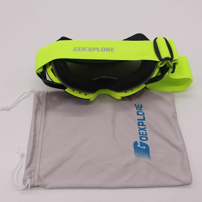 De Esquí gafas de invierno deportes de nieve Snowboard gafas Anti-vaho protección UV para las mujeres de los hombres de nieve esquí de patinaje con caja