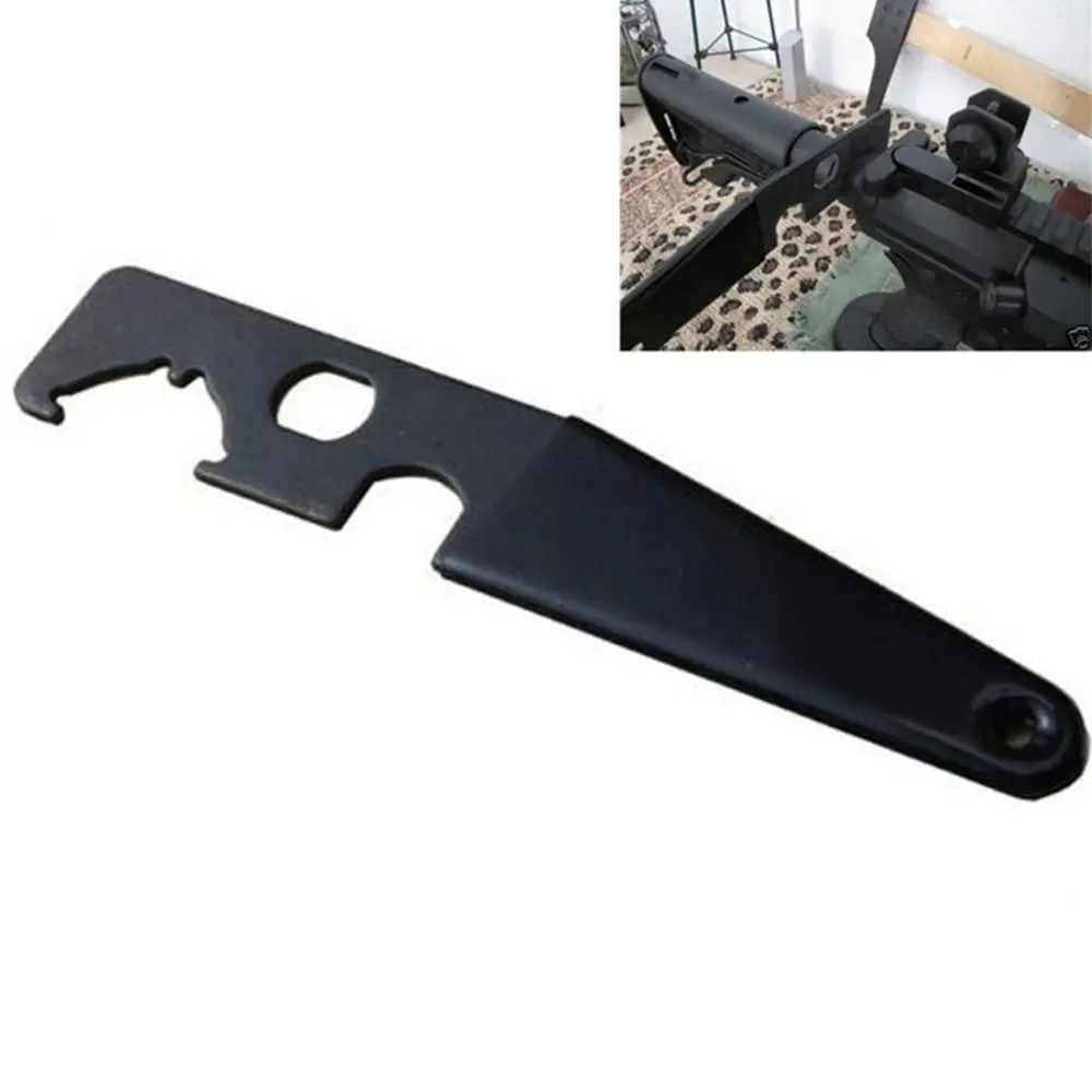 Multifunctional Tactical Steel Castle Nut Wrench for AR15/M4 Extension Tool