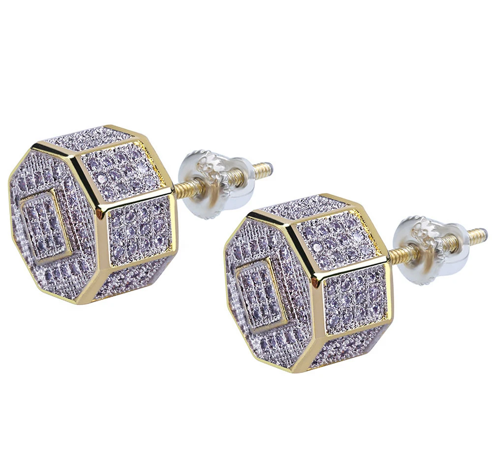 Hip-Hop-Men-Women-Gold-Silver-Plated-Round-Micro-Inlaid-Zircon-Earring-Stud_06