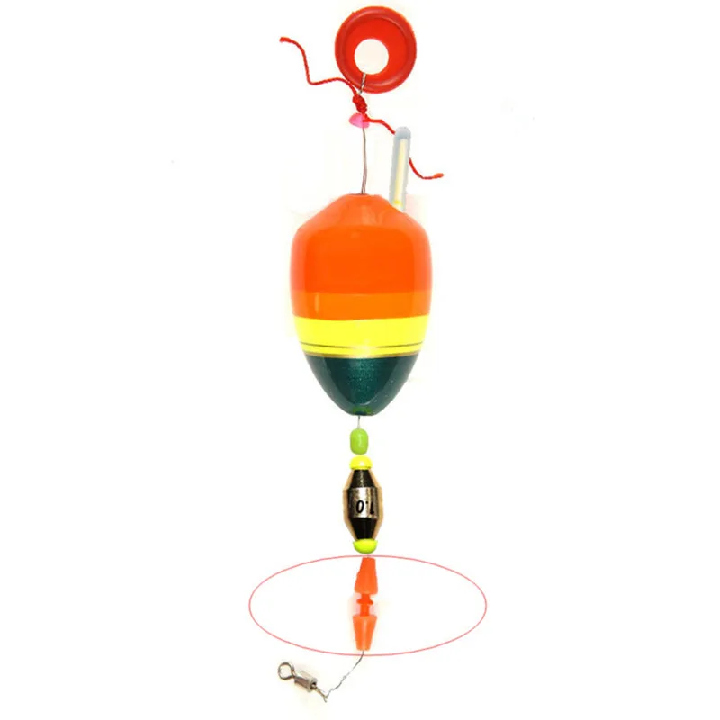 20Sets Rock Fishing Accessories Dual Head Plastic Float Bobber Clip Holder to Line Tackle Fast Shipping|fishing tackle|plastic fishrock fishing |
