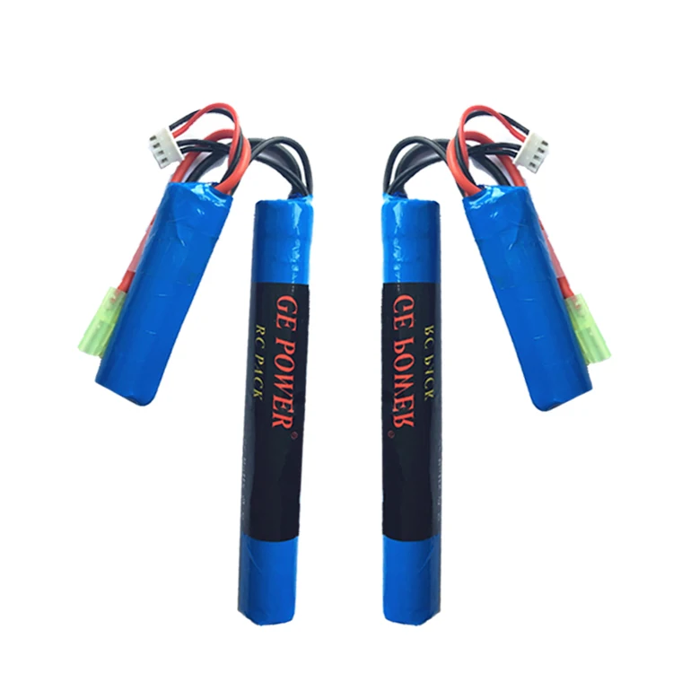 1 шт. GE Power RC Lipo аккумулятор 11 В 1500 мАч 20C 2 ячейки AKKU Mini Airsoft Gun Аккумулятор модель