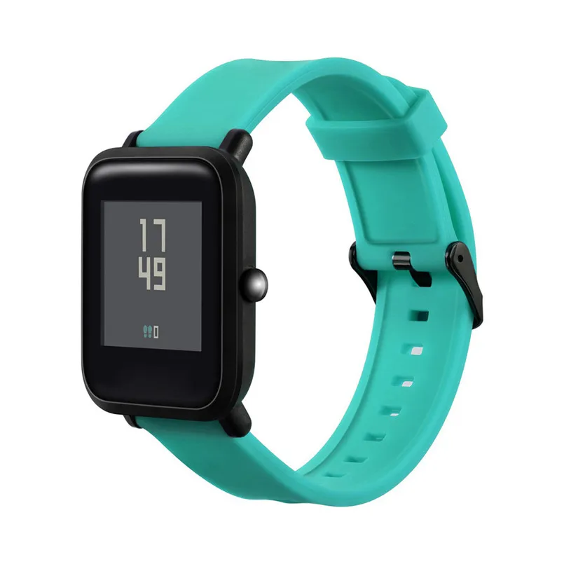 Сменный ремешок для часов Ремешок из мягкого силикагеля Xiaomi Huami Amazfit Bip Youth Watch