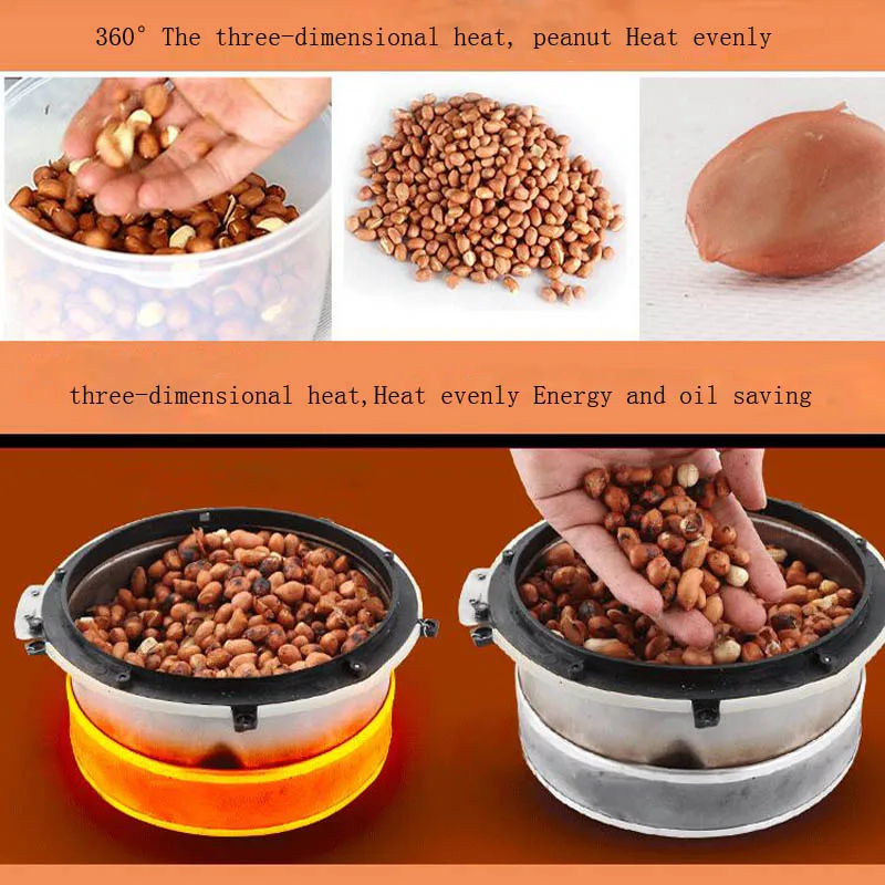 Автоматическая малая машина для прессования арахисового кунжутного масла 220 В 200