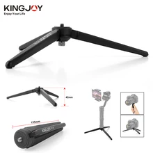 KINGJOY KT-30 Aluminum Portable Mini Tabletop Tripod Leg for DSLR Digital Camera Zhiyun Smooth Q 3 Crane Crane-M Crane2 Moza Air