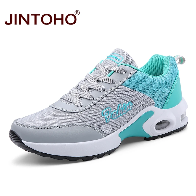 Новинка 2019 женская спортивная обувь JINTOHO Брендовая для бега дышащие женские