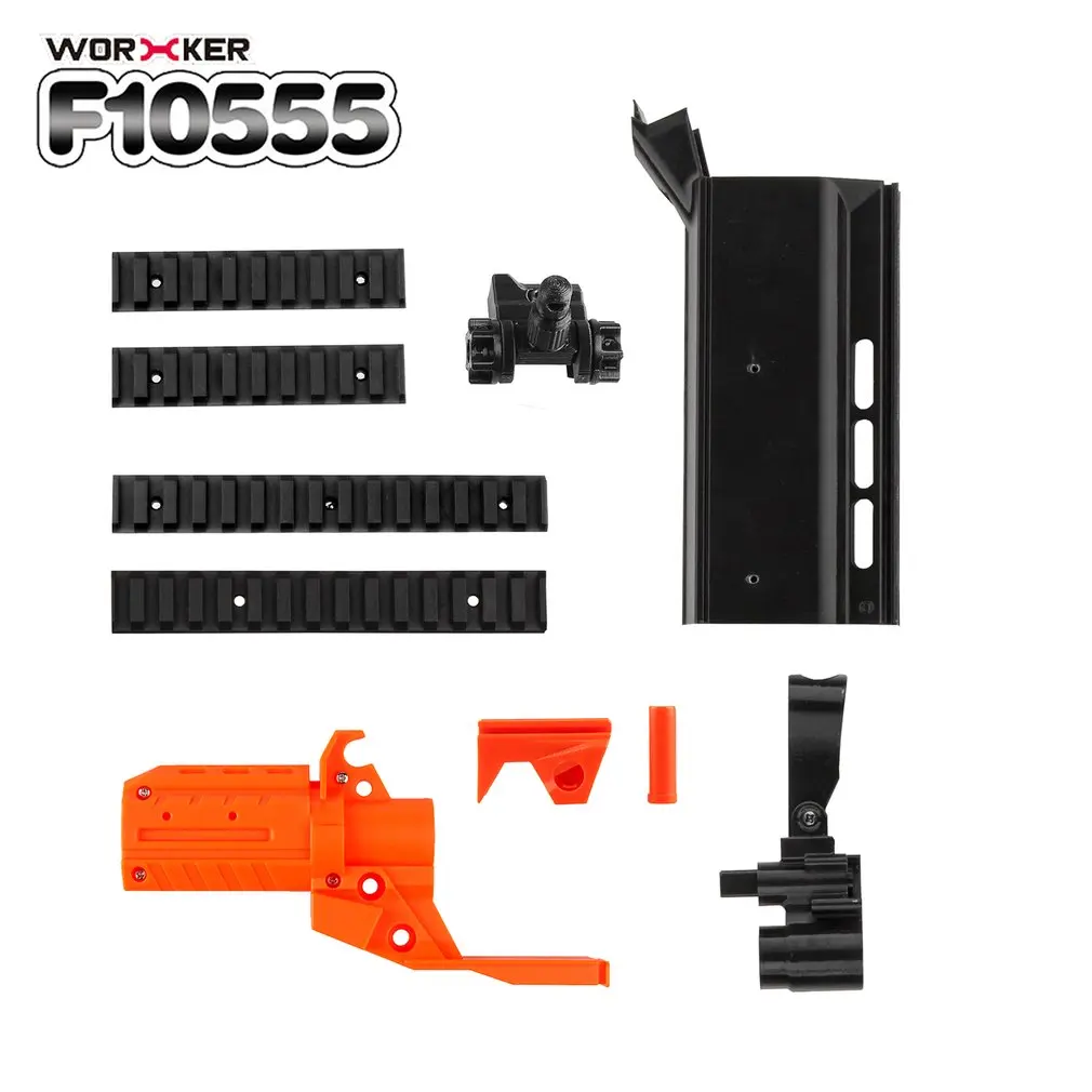 

No.152 STF 3D Printing Modularized Barrel Kit Suitable for Nerf Stryfe Toys Lightweight Gift Toys for Game Players