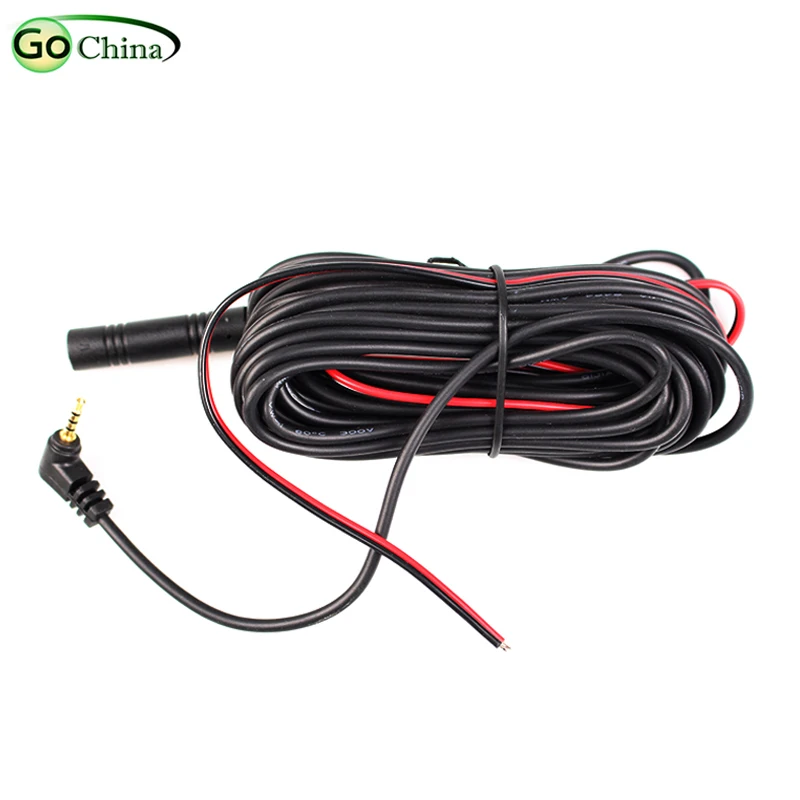  iaotuGo 2.5mm Jack Male To 4 Pin/ 5 Pin Video Cable For Car DVR Mirror DVR 6M 10M 15M 20M Video Ext