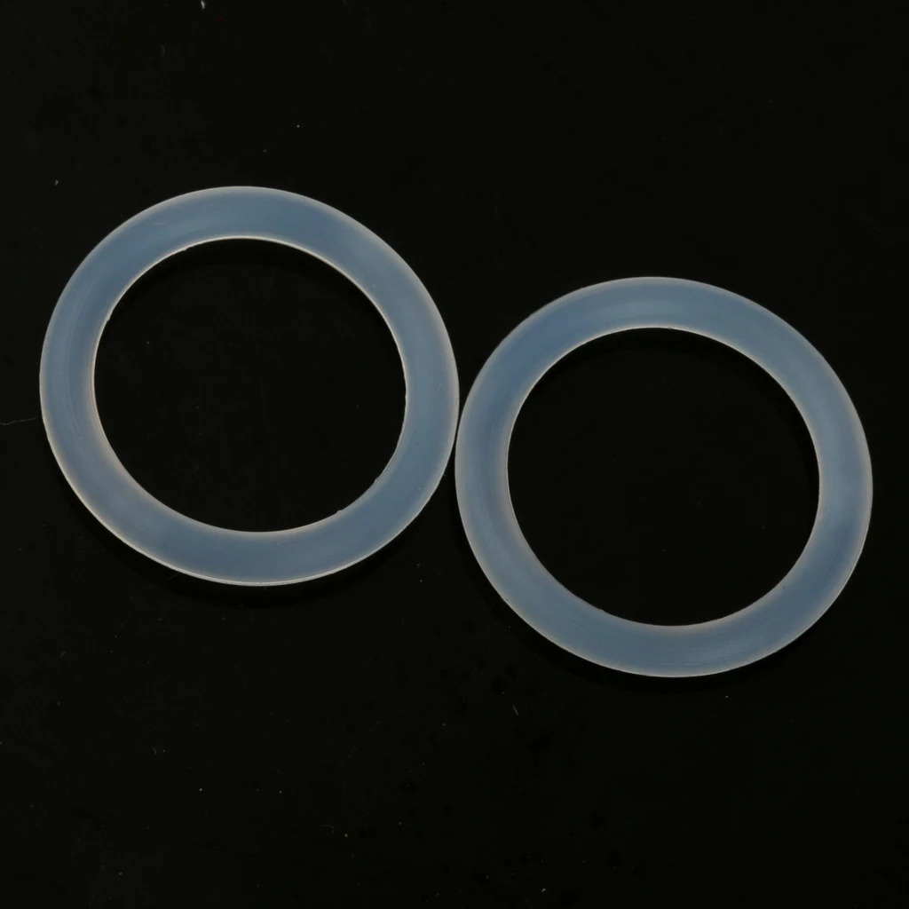 10Pcs/Pack Silicone Baby Pacifier Holder Adapter O Ring Dummy Ring Ring Clear for Child's Comforter Clothing Pacifiers