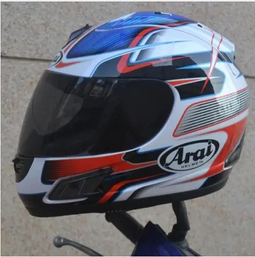 ARAI RX-7 высокое качество анфас мотоциклетный шлем. Ветрозащитный Теплый гоночный шлем, Capacete - Цвет: 5